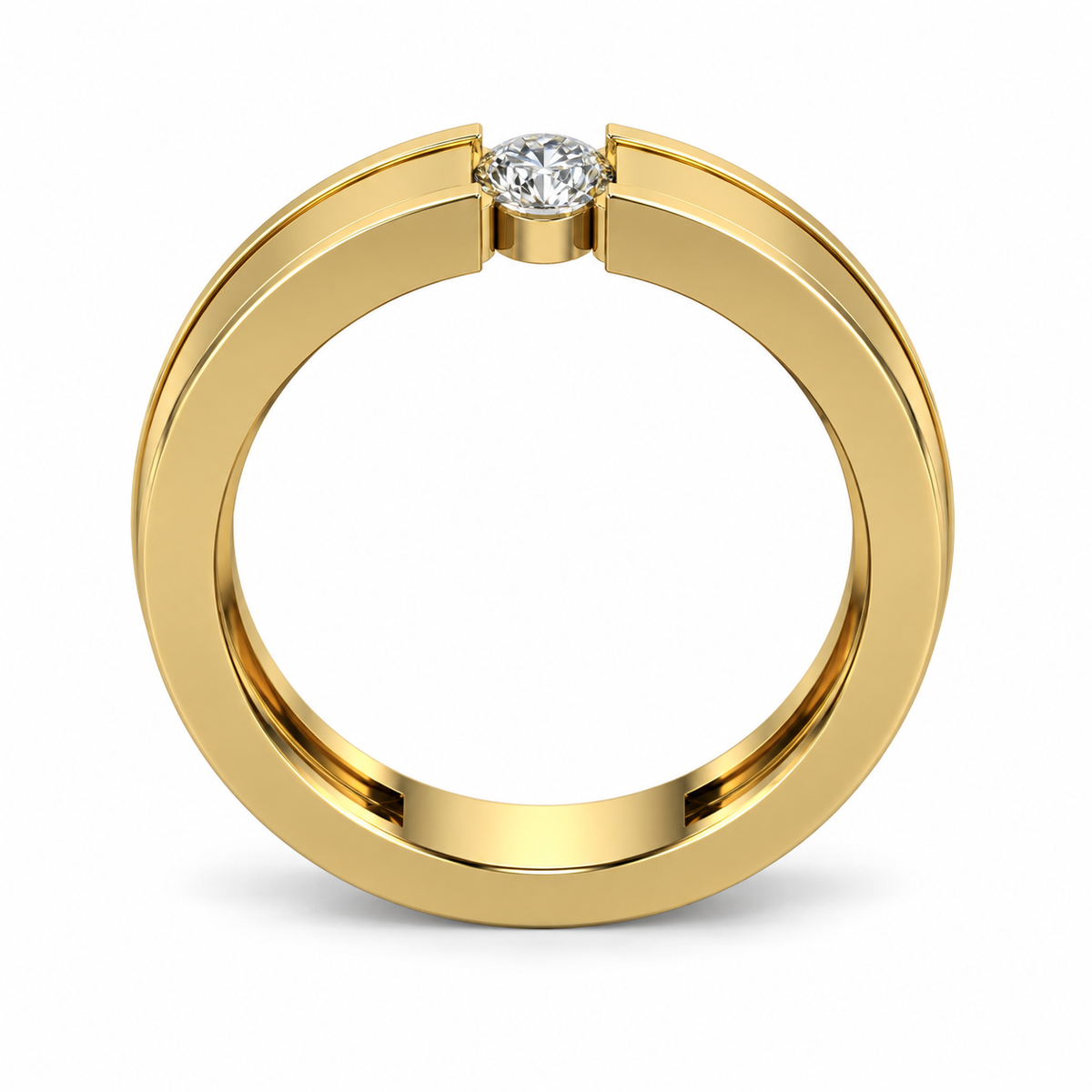 Minimal Gap-Set Solitaire Band - product view
