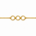 Five Circle Pave Diamond Bracelet - product view
