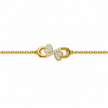 Butterfly Infinity Diamond Bracelet - product view