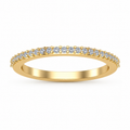 Classic Diamond Half-Eternity Band - view 3