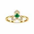 Verdant Tiara Stone Ring - view 1
