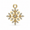 Petite Starfire Diamond Floral Pendant
