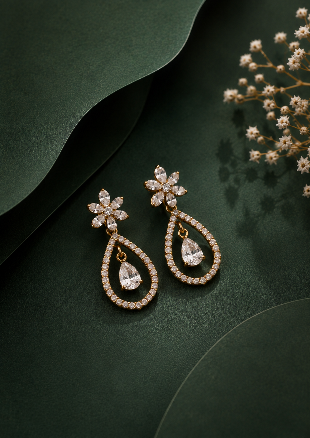 Diamond earrings
