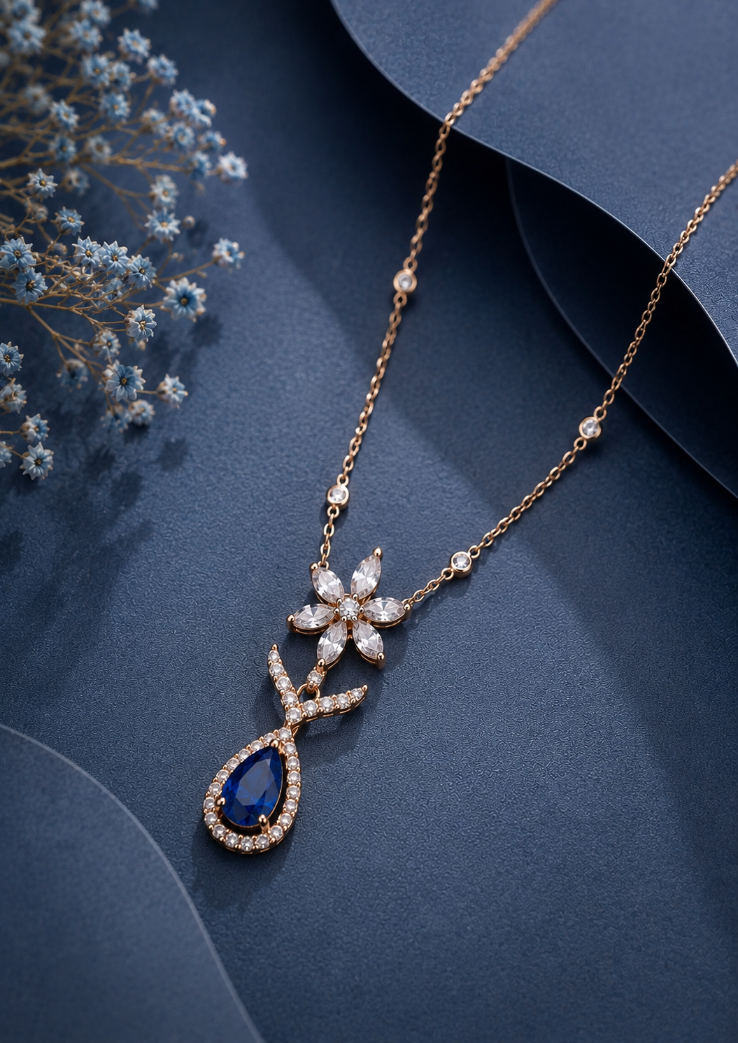 Diamond necklaces