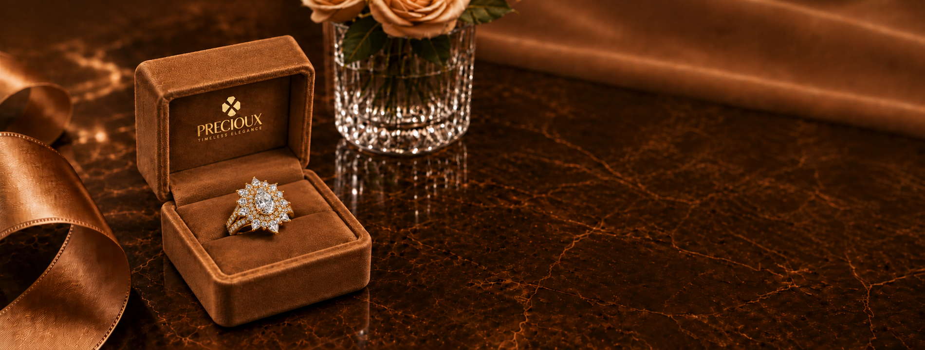 Precioux natural diamond jewellery collection