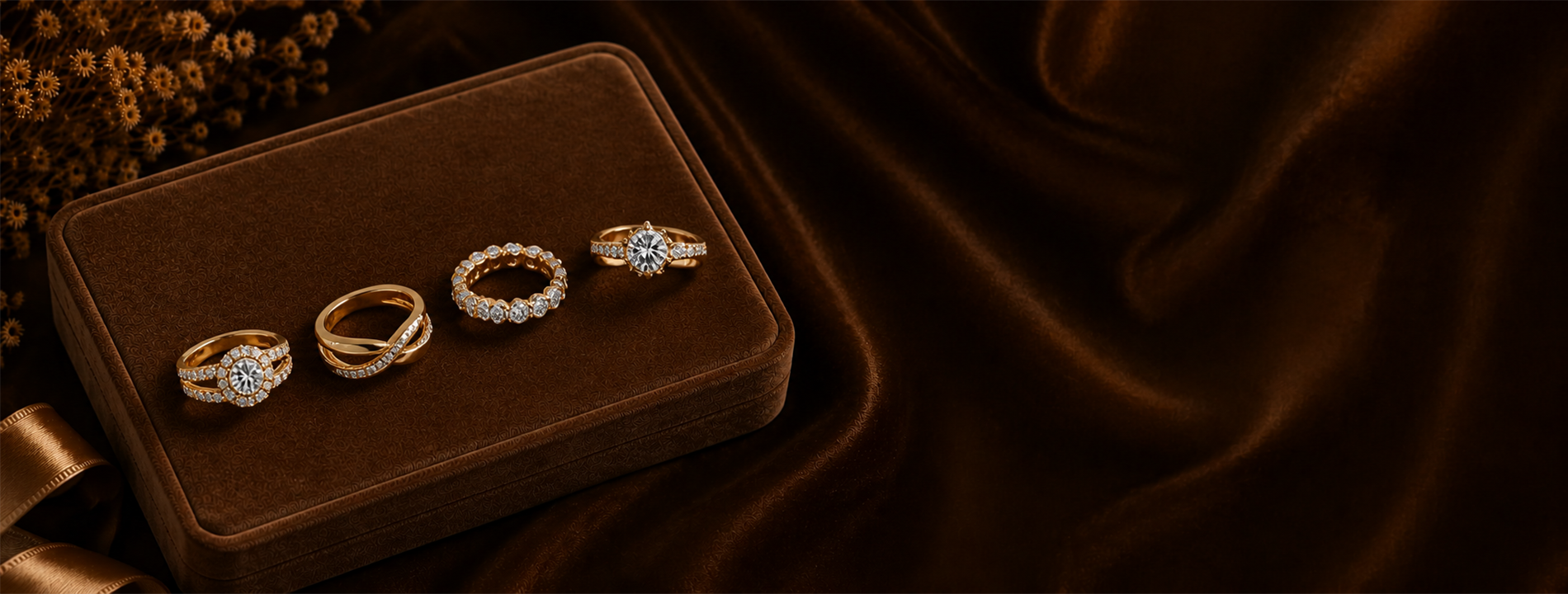 Precioux diamond rings collection